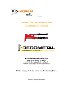 RIVETER DEGOMETAL GO 980 2