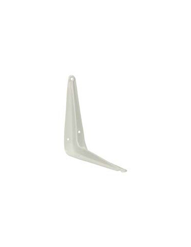 1 x Bracket Shelf Steel White 100X125X34