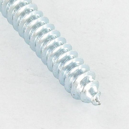 1 x Thread Rolling Screw Large Pan Head Square 5.5X70 Zinc Plated Square 3