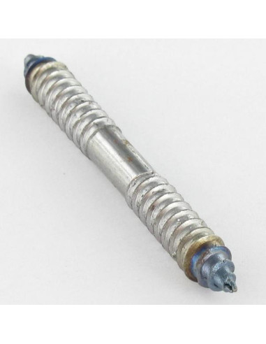 1 x Screw Double Thread Wood DRINK 6X70 Steel
