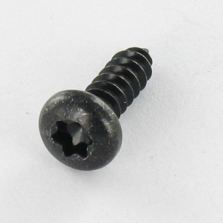 1 x THREAD ROLLING SCREW PAN HEAD 4.2X13 T20 BLACK ZINC PLATED