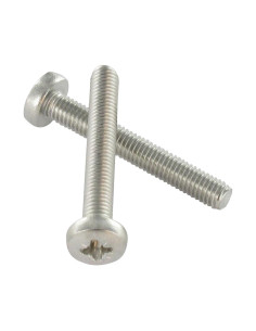 Machine Screw wide domed head Pozi N°2 M5X40 Stainless...