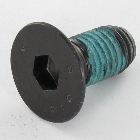 1 x Machine Screw Flat Head Hexagon Recess M12X25 Full Thread T.AFF Class 10.9 Hexagon Socket 8 Steel EN