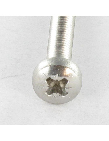 1 x Machine Screw wide domed head Pozi PZ1...