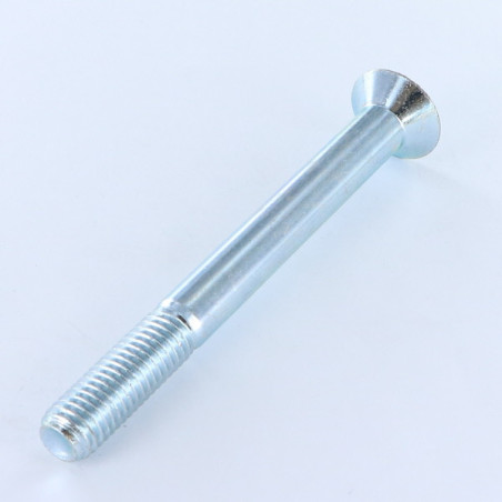 1 x Machine Screw Flat Head Hexagon Recess M10X45 Thread Length: 26 Class 10.9 Hexagon Socket 6 Zinc Plated
