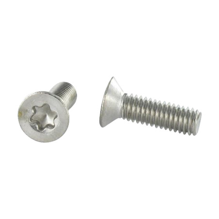 1 x Machine Screw Countersunk Head T25 M5X40 Stainless Steel A4