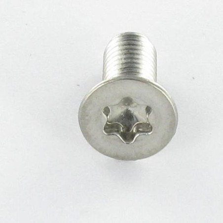 1 x Machine Screw Countersunk Head T20 M4X8 Stainless Steel A4