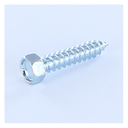 1 x THREAD ROLLING SCREW HEXAGONAL HEAD 6.3X50 ZINC PLATED