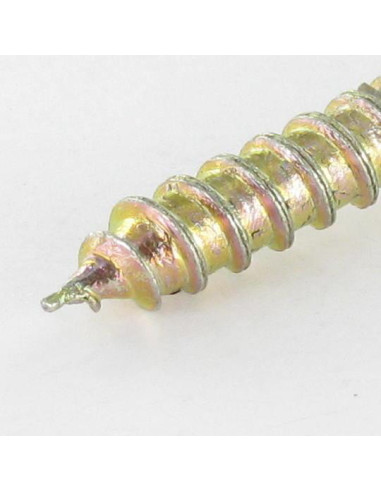 1 x Wood Screws Carriage Bolt 6X50 Hexagon...