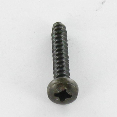 1 x Thread Rolling Screw Large Pan Head Pozi 2.9X9.5 Black Zinc Plated Without Point