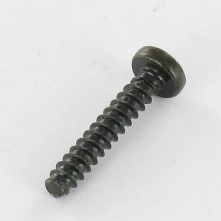 1 x Thread Rolling Screw wide domed head Pozi 2.9X9.5 Black Zinc Plated Without Point