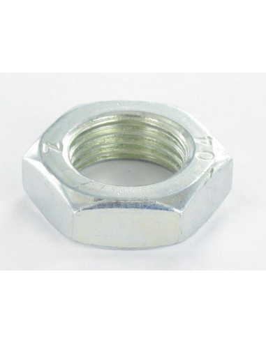 1 x Thin Nut M20 Fine Thread Pitch 150 Zinc Plated