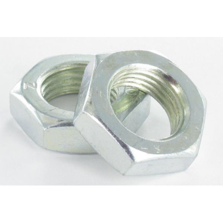 1 x Thin Nut M20 Fine Thread Pitch 150 Zinc Plated
