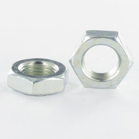 1 x Thin Nut M12 Fine Thread Pitch 150 Zinc Plated