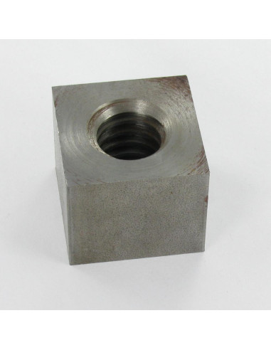1 x Square Nut VKM Round Head 20X4 Trapezoidal...