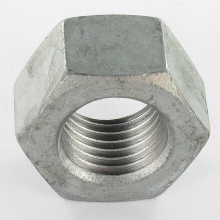 1 x Lock nut M14 Fine Thread Pitch 150 Zinc Plated