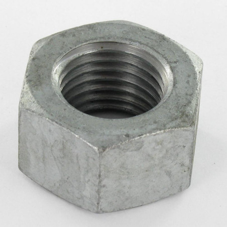 1 x Lock nut M12 Fine Thread Pitch 125 Zinc Plated