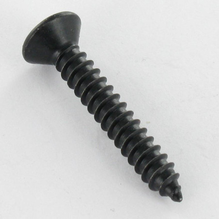 1 x Thread Rolling Screw Pan Countersunk Head Pozi 4.8X38 Black Zinc Plated