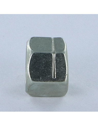 1 x Lock nut Slotted M8 H130 Class 8 Zinc Plated