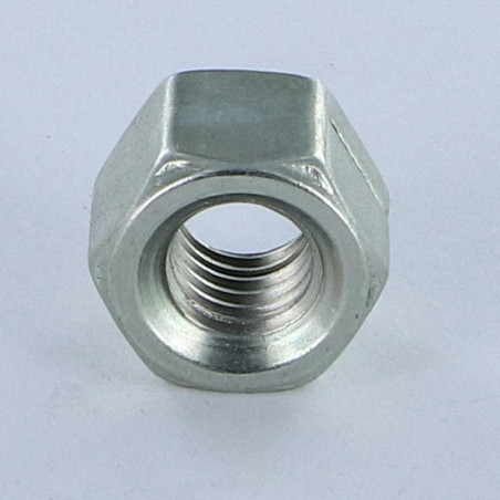 1 x Lock nut Slotted M6 H130 Class 8 Zinc Plated
