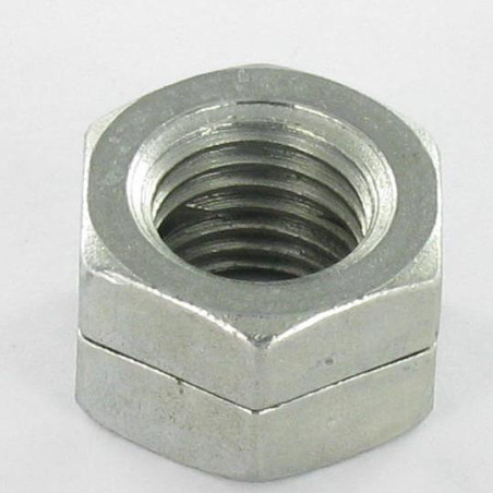 1 x Lock nut Slotted M16 H100 Class 8 Zinc Plated