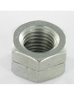 Lock nut Slotted M12 H100 Class 8 Zinc Plated