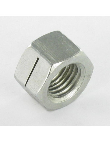 1 x Lock nut Slotted M6 H100 Class 8 Zinc Plated