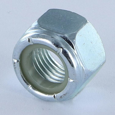 1 x Lock nut 7/16 Unc Or Bsw British Standard Whitworth 14 Thread Zinc Plated