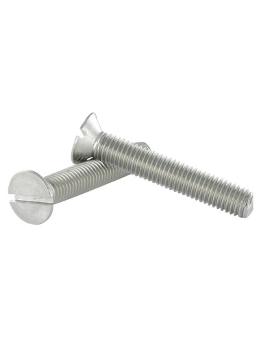 1 x Machine Screw Countersunk Head Slotted...
