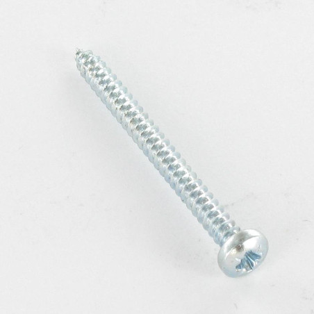 1 x Thread Rolling Screw wide domed head Pozi 5.5X50 Zinc Plated