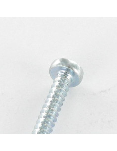 Thread Rolling Screw wide domed head Pozi 5.5X50 Zinc Plated 2