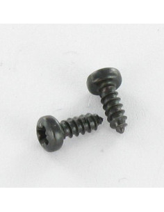 Thread Rolling Screw wide domed head Pozi 5.5X19 Black...