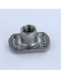 Cylindrical Welding Nut M8 External boss 26X18 Steel