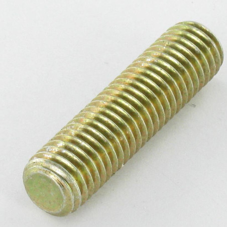 1 x Machine Screw Socket Head Hexagon Recess Hexagon Socket 3 M6X25 Flat Point Yellow Zinc