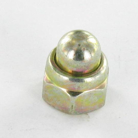 1 x Nut one-eyed Lock M8 Yellow Zinc