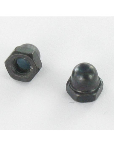1 x Nut one-eyed M10 Black Zinc Plated