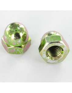 Nut One-eyed M8 Yellow Zinc