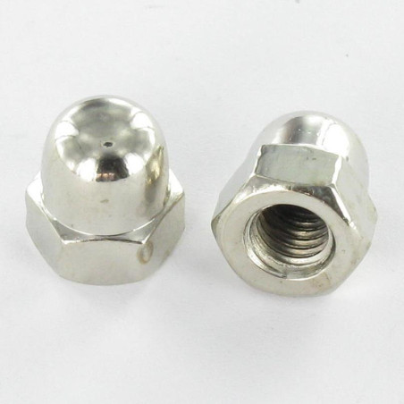 1 x Cap nut M6 Nickel Plated