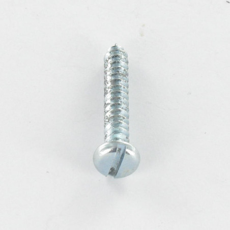 1 x THREAD ROLLING SCREW LARGE PAN HEAD SLOTTED 3.5X6.4 ZINC PLATED NFE25-663