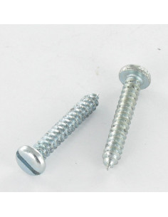 THREAD ROLLING SCREW PAN HEAD SLOTTED 4.8X16 ZINC PLATED
