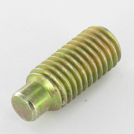 1 x Machine Screw Socket Head Hexagon Recess M14X30 Hexagon Socket 6 Dog Point Yellow Zinc