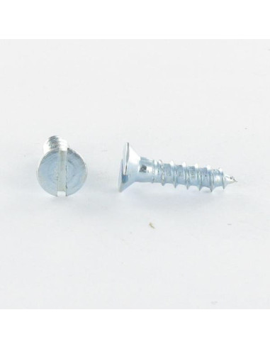 1 x Wood Screw Countersunk Head Slotted 6X80...