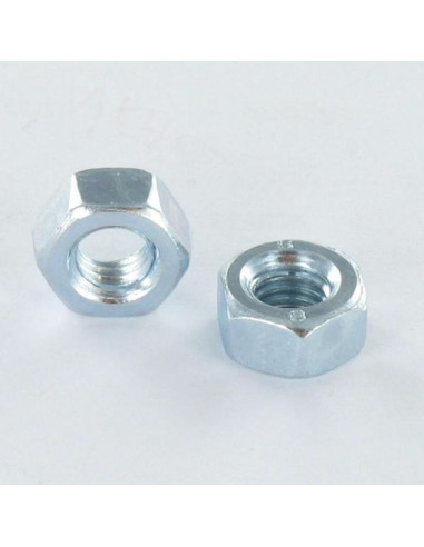 1 x Nut Hexagon M30 Left Thread Class 8 Zinc...