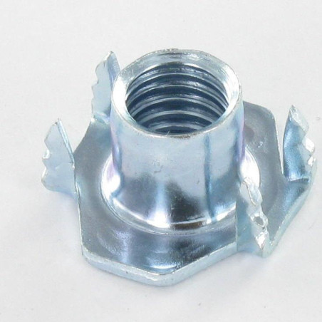 1 x Nut For CLAWS With Serration M10 High 12 Zinc Plated