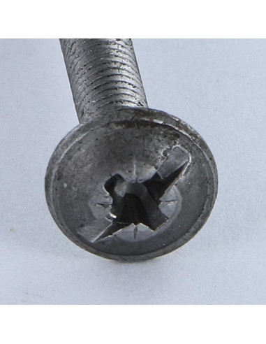 1 x Screw Mushroom Pozi And Slotted M4X65...