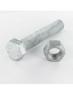 Bolt With Nut Hexagonal Head M16X230 Thread Length: 150...