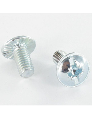 1 x Screw Mushroom Pozi And Slotted M6X15 With...