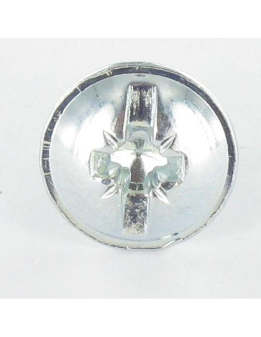 1 x Screw Mushroom Pozi And Slotted M6X15 With...