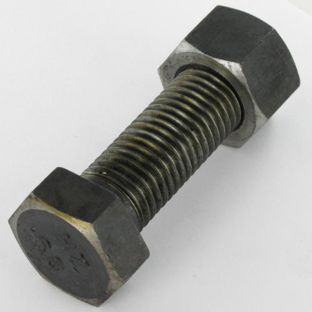 1 x Bolt With Nut Hexagonal Head M24X80 Steel