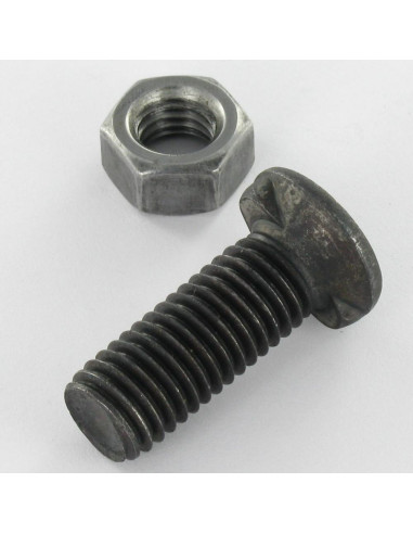 1 x Plow Bolt Countersunk Head M14X60 2 spurs...